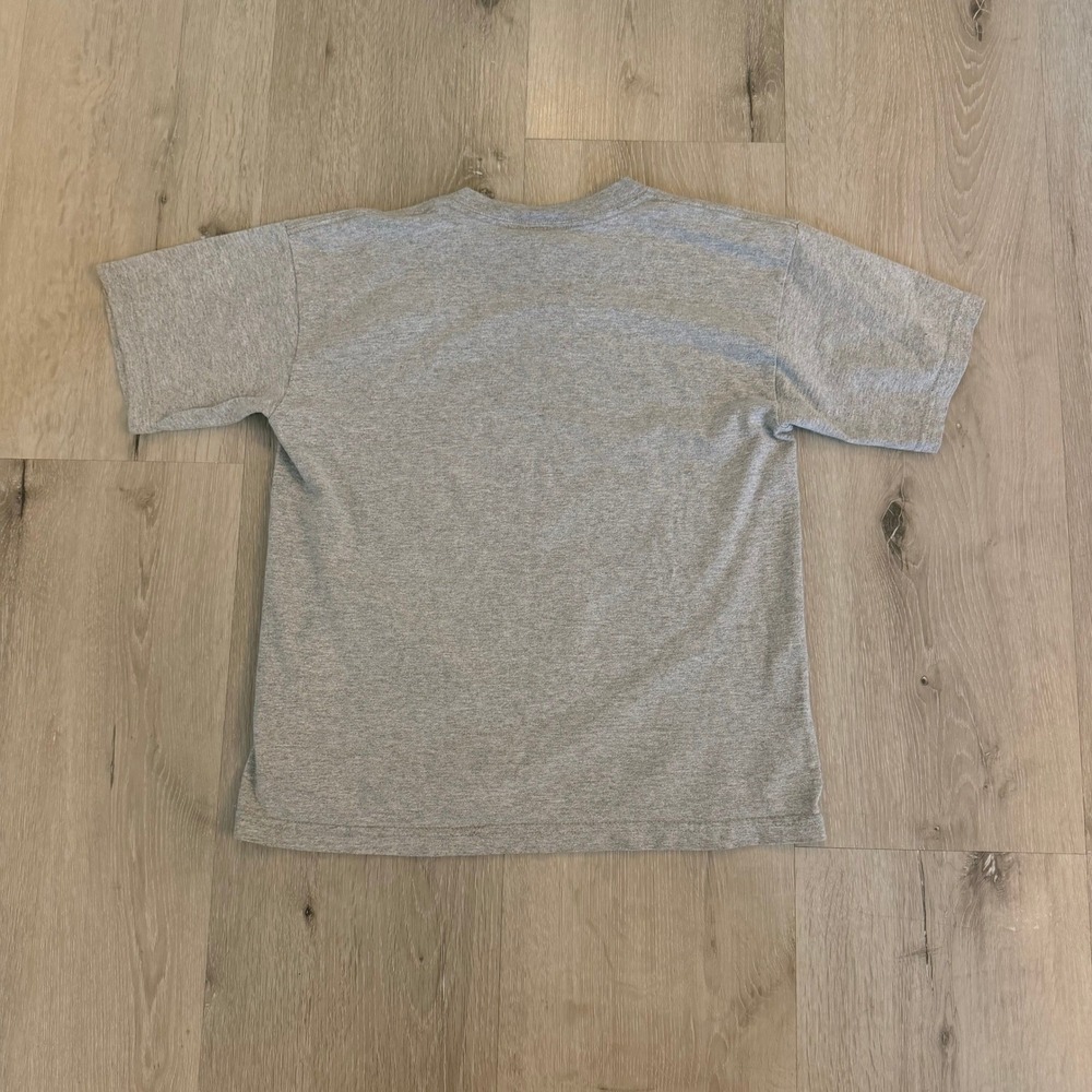 1990s Walt Disney World Kids Mickey Mouse Graphic T-Shirt Gray Short Sleeve Tee - Picture 3 of 4